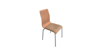LILLY ČALOUNĚNÝ SEDÁK chrom 109