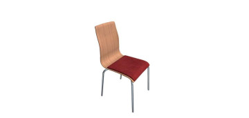 LILLY ČALOUNĚNÝ SEDÁK chrom 002
