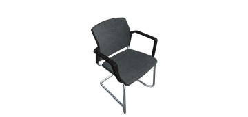 LOGOS CANTILEVER ČALOUNĚNÁ chrom, područky 024