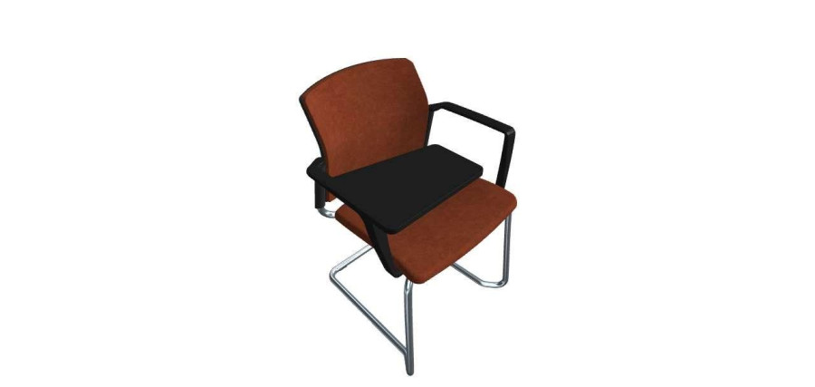 LOGOS CANTILEVER ČALOUNĚNÁ se stolečkem