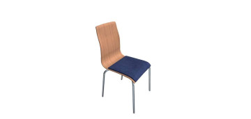 LILLY ČALOUNĚNÝ SEDÁK chrom 009