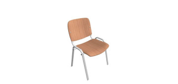 ISO DŘEVĚNÁ šedá noha